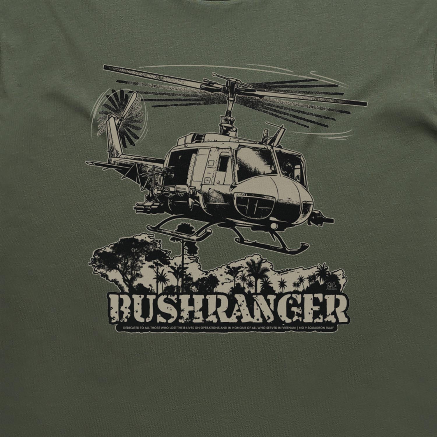 The Bushranger t-shirt cotton t-shirt