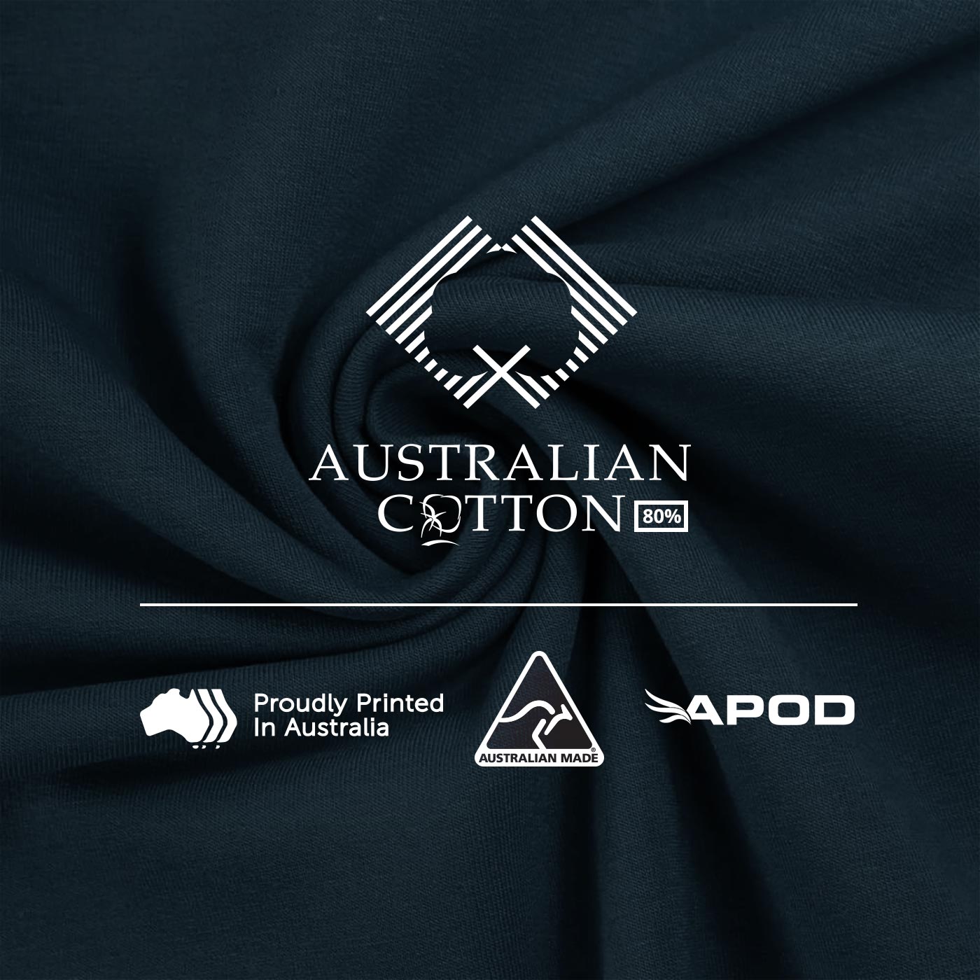 Army Corps cotton hoodie