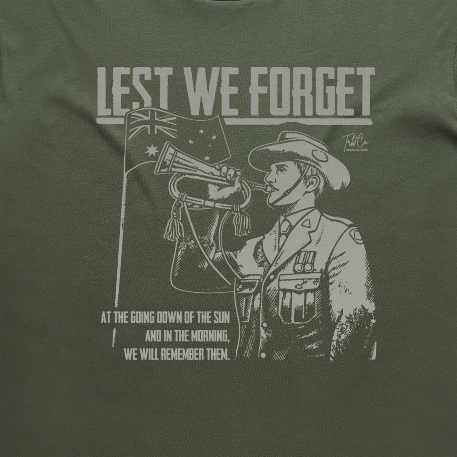 The Lone Bugler t-shirt cotton t-shirt