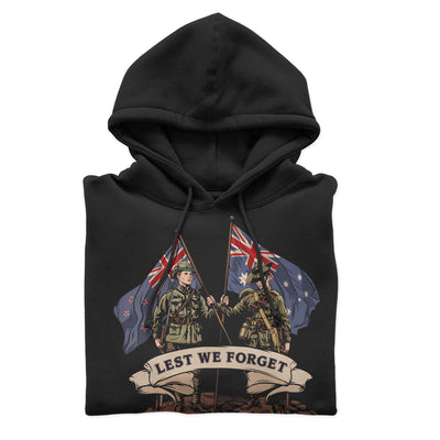 Army Corps cotton hoodie