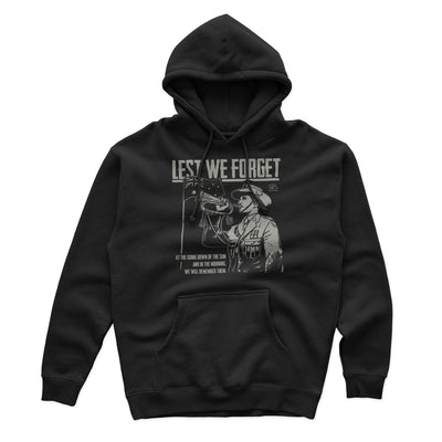 The Lone Bugler cotton hoodie