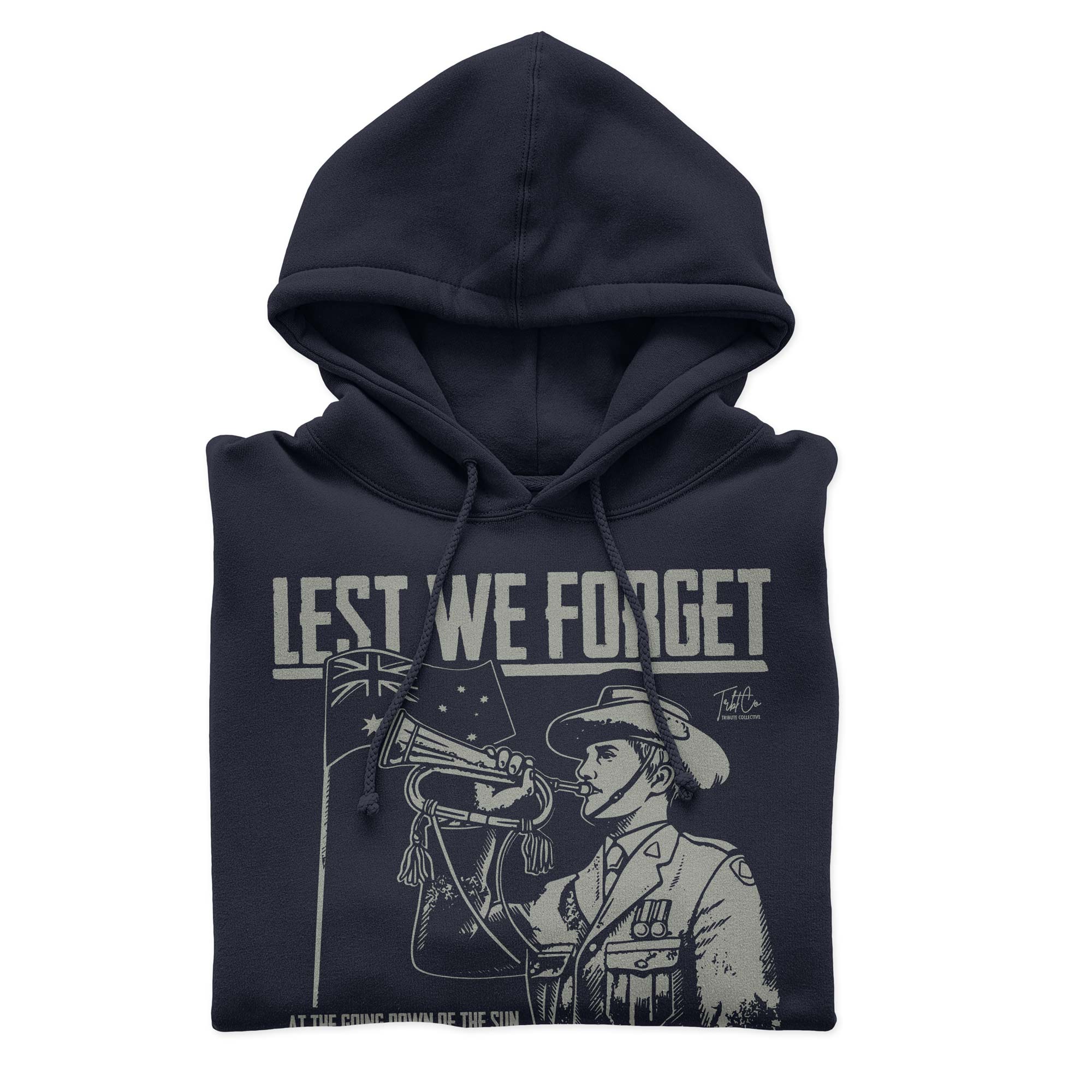 The Lone Bugler cotton hoodie