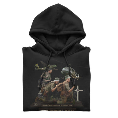 Battle Of Long Tan cotton hoodie