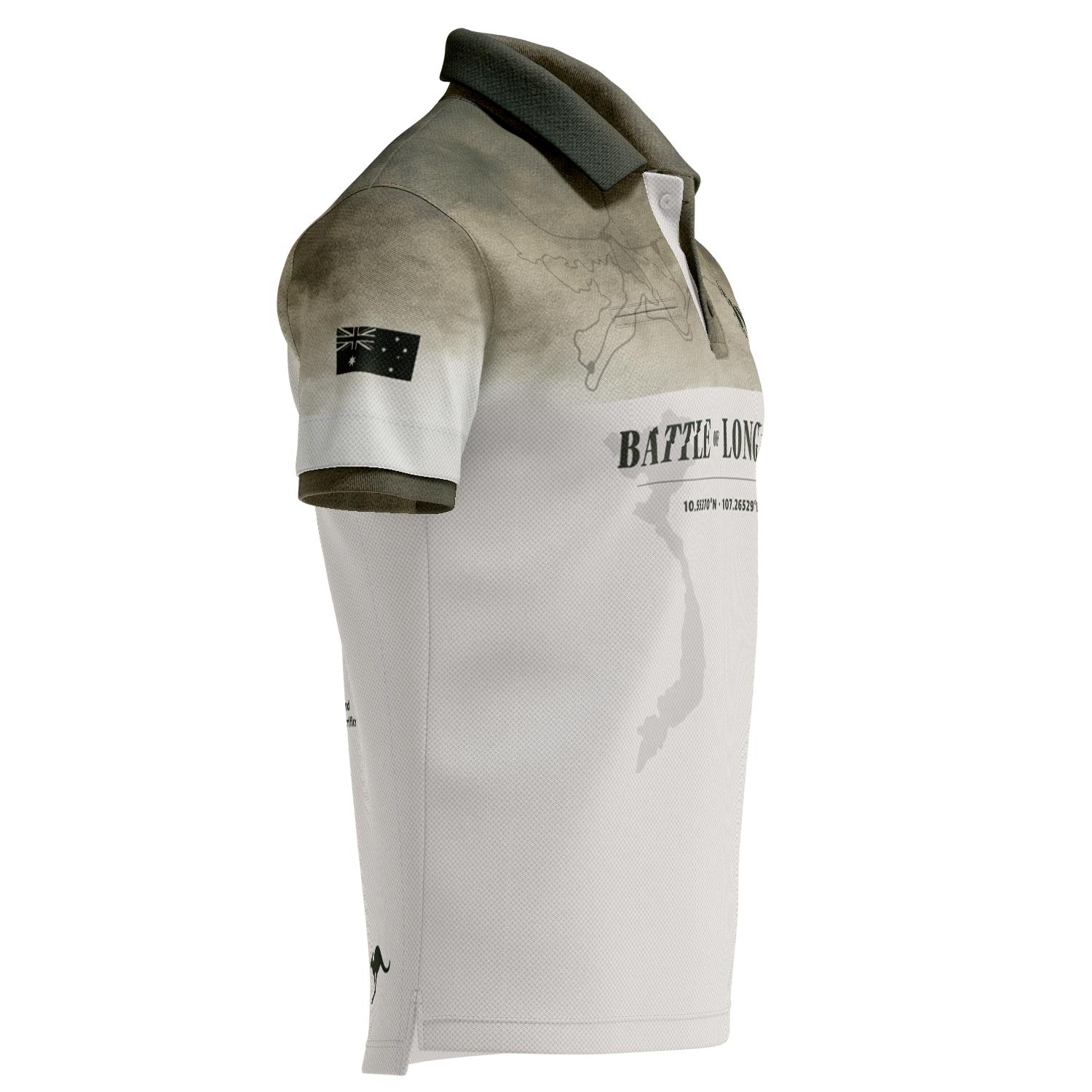 Battle Of Long Tan polo with pocket