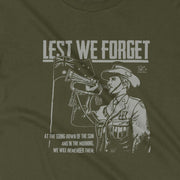 The Lone Bugler cotton t-shirt - army green