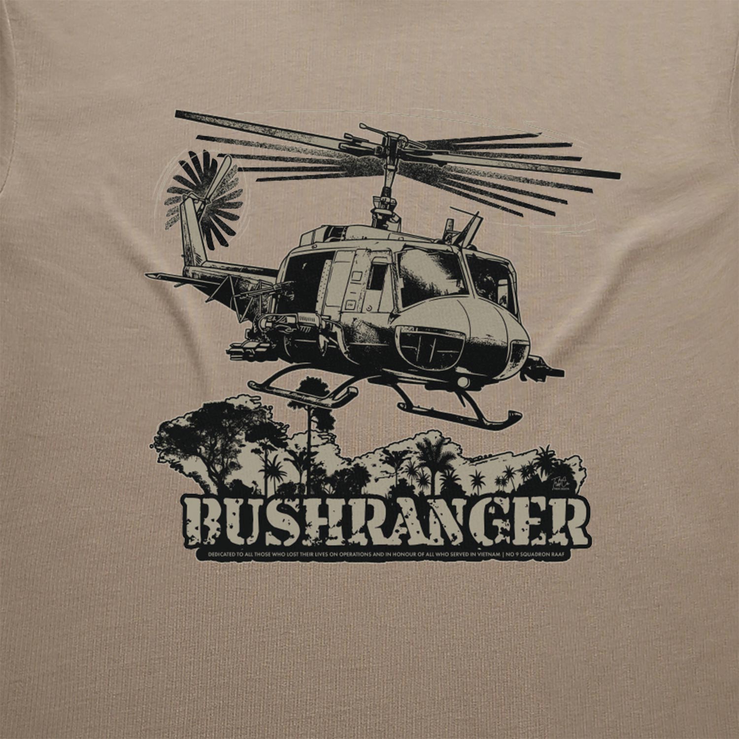 The Bushranger t-shirt cotton t-shirt