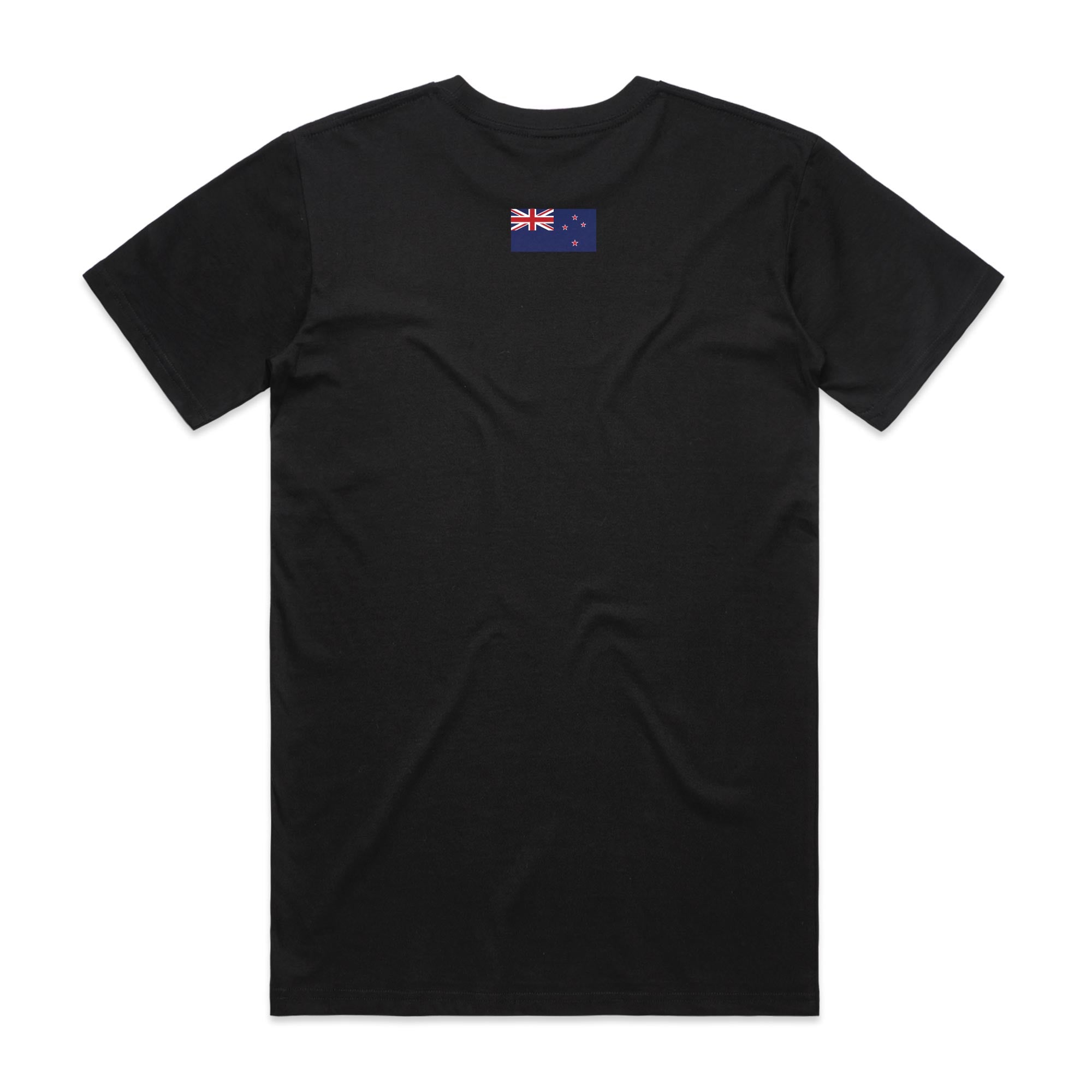 Lest We Forget + NZ Flag cotton t-shirt