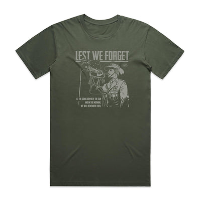 The Lone Bugler t-shirt cotton t-shirt