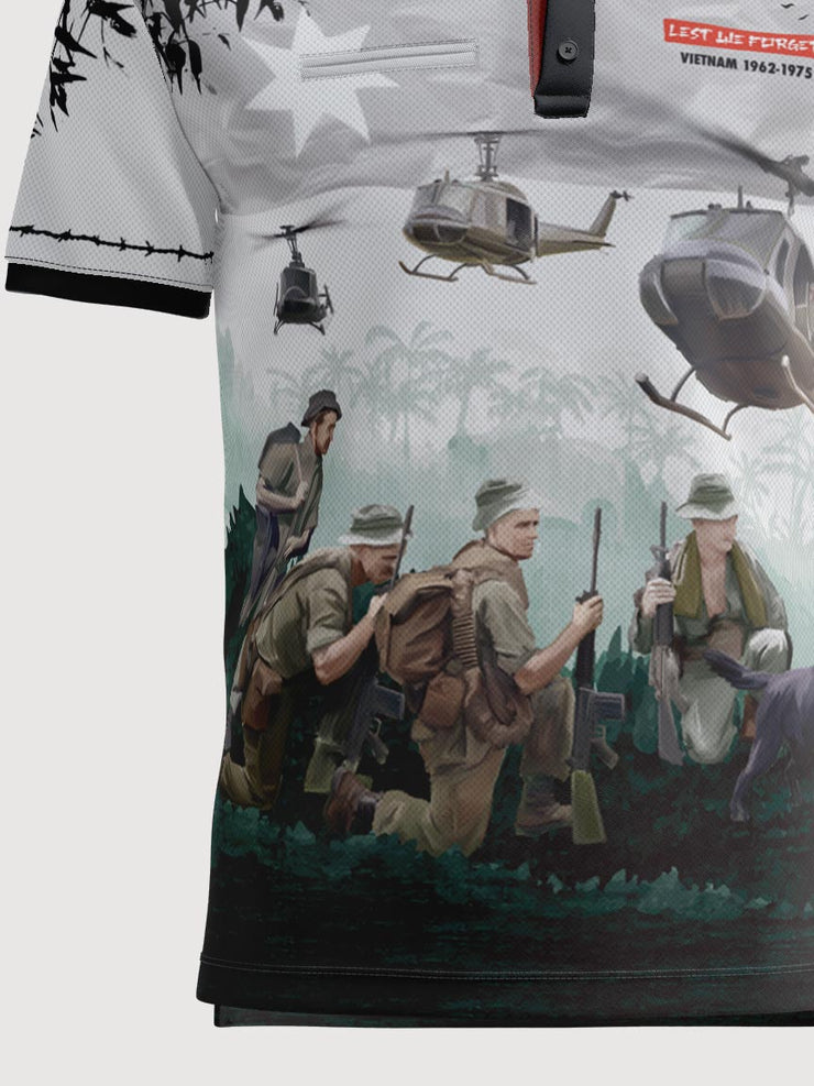 ‎ Vietnam Veterans polo - DISCONTINUED VERSION