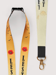 Lest We Forget Luxe Lanyard